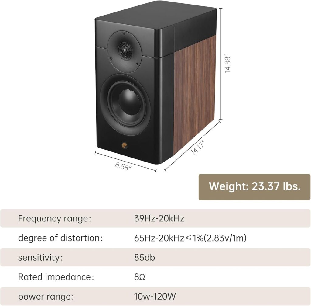 HiVi Swans D3 1 MKII Passive Bookshelf Speakers 6 5 2 Way Home Speakers Zeos Pantera