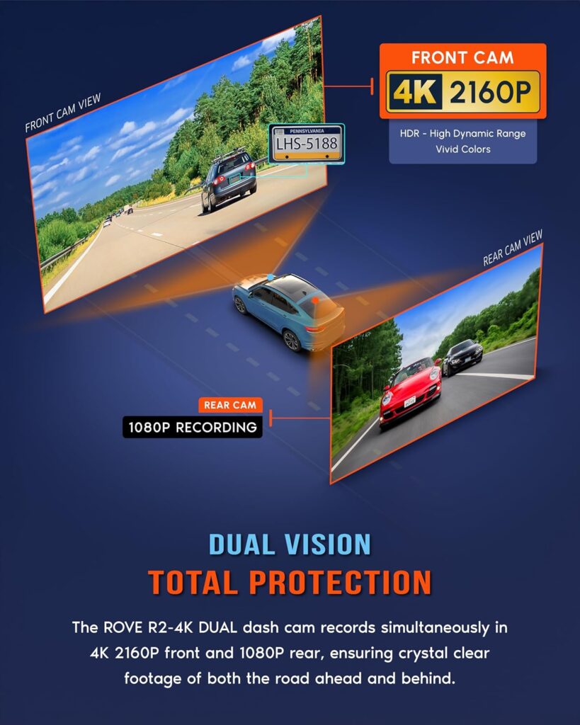 ROVE R2-4K night vision footage sample with Sony STARVIS 2 sensor