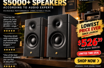 HiVi-Swans D3.1 MKII Passive Bookshelf Speakers 6.5 Inch 2-Way Home Speakers Pair Audiophile Grade Sound Amplifier Receiver Required LOWEST PRICE EVER Since Launch Limited Time Deal at 526 dollars 39 cents typical 559 dollars 99 cents TheBest Online deals