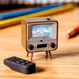TinyCircuits TinyTV 2 portable retro television loads your favorite films and shows